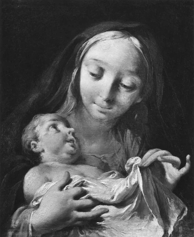 192-Giambattista Pittoni-Madonna con Bambino   